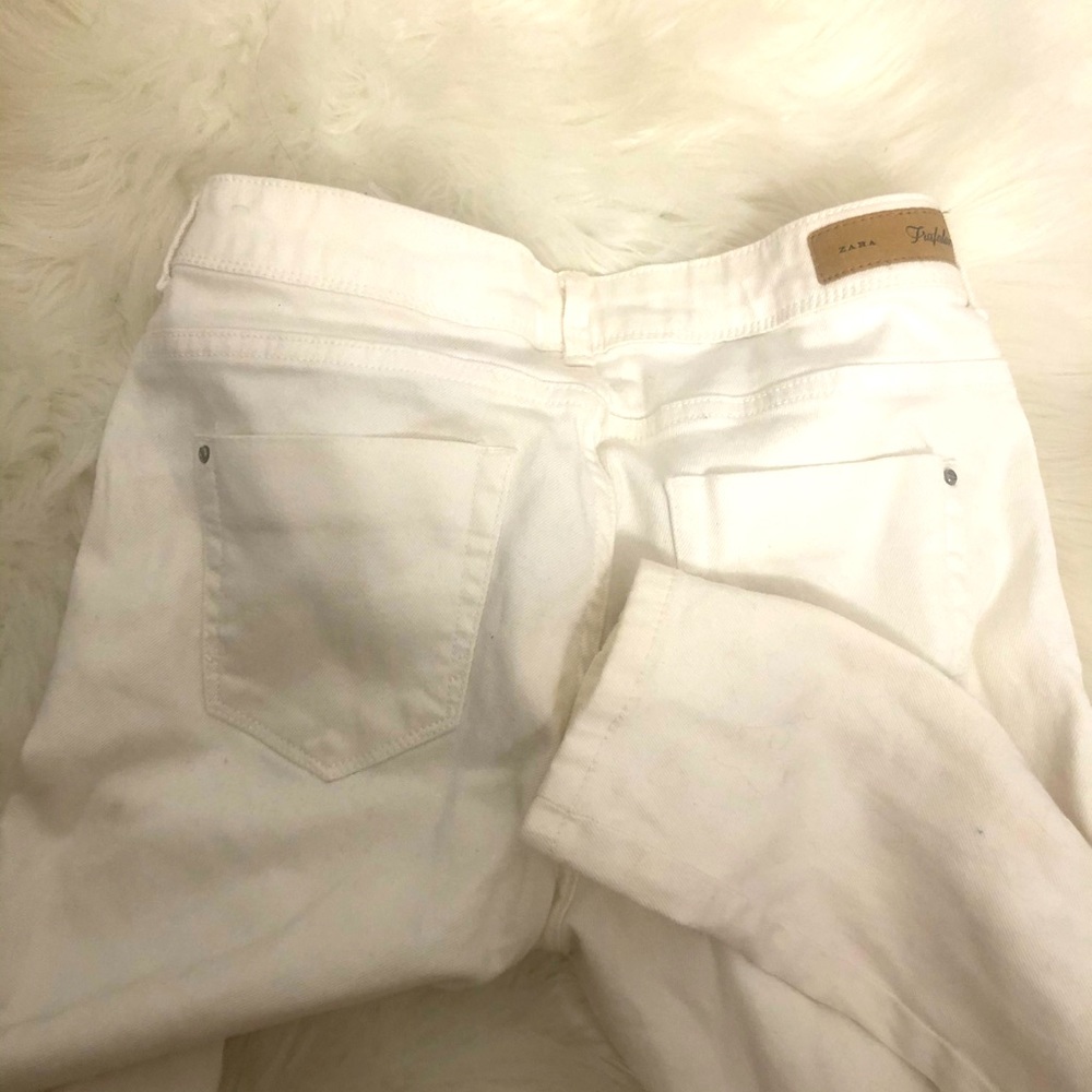 Jean ZARA blanc tout neuf, coupe Slim à la mode